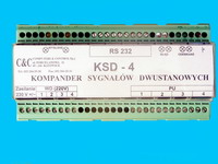KOMPANDER SYGNAŁÓW DWUSTANOWYCH KSD4